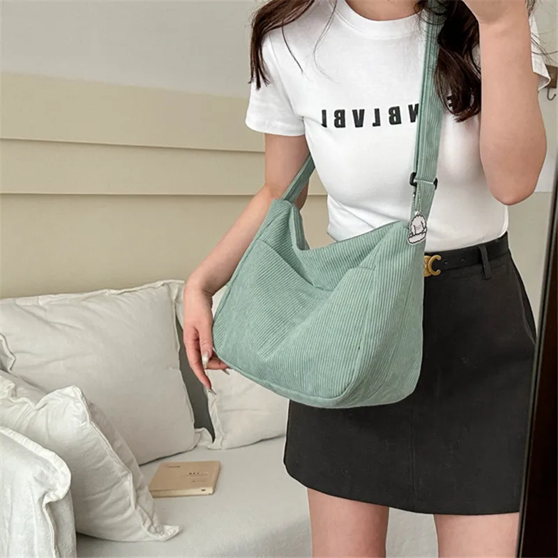Fashionable Literary Trend Single Cross Body Bags, Student Casual Version Simple Dumpling Shoulder Bag, Suitable for Daily Use
