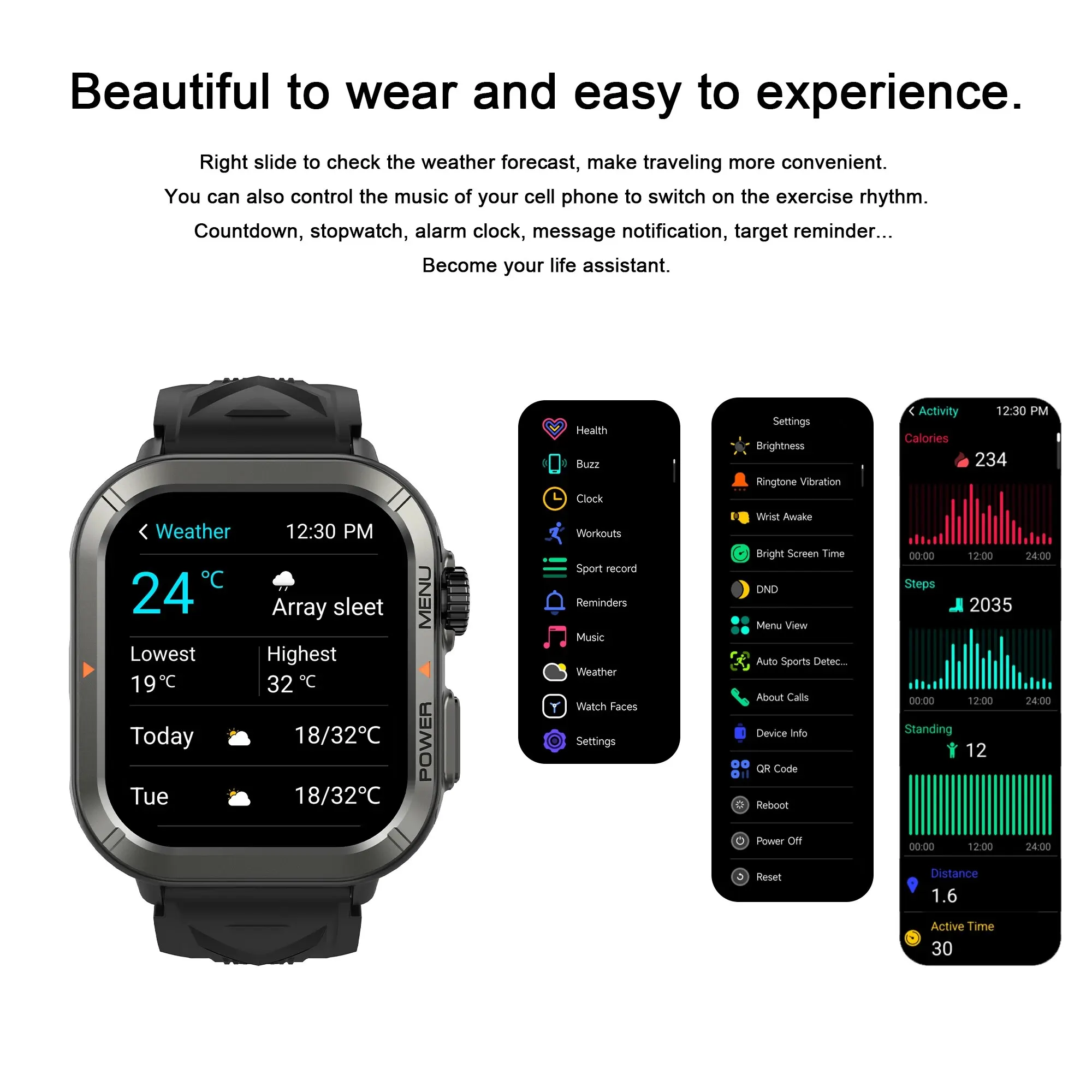 Blackview W30  ȭ (/̾) ߿  Ʈġ, 1.91 ġ, 24 ð ɹڼ ,  