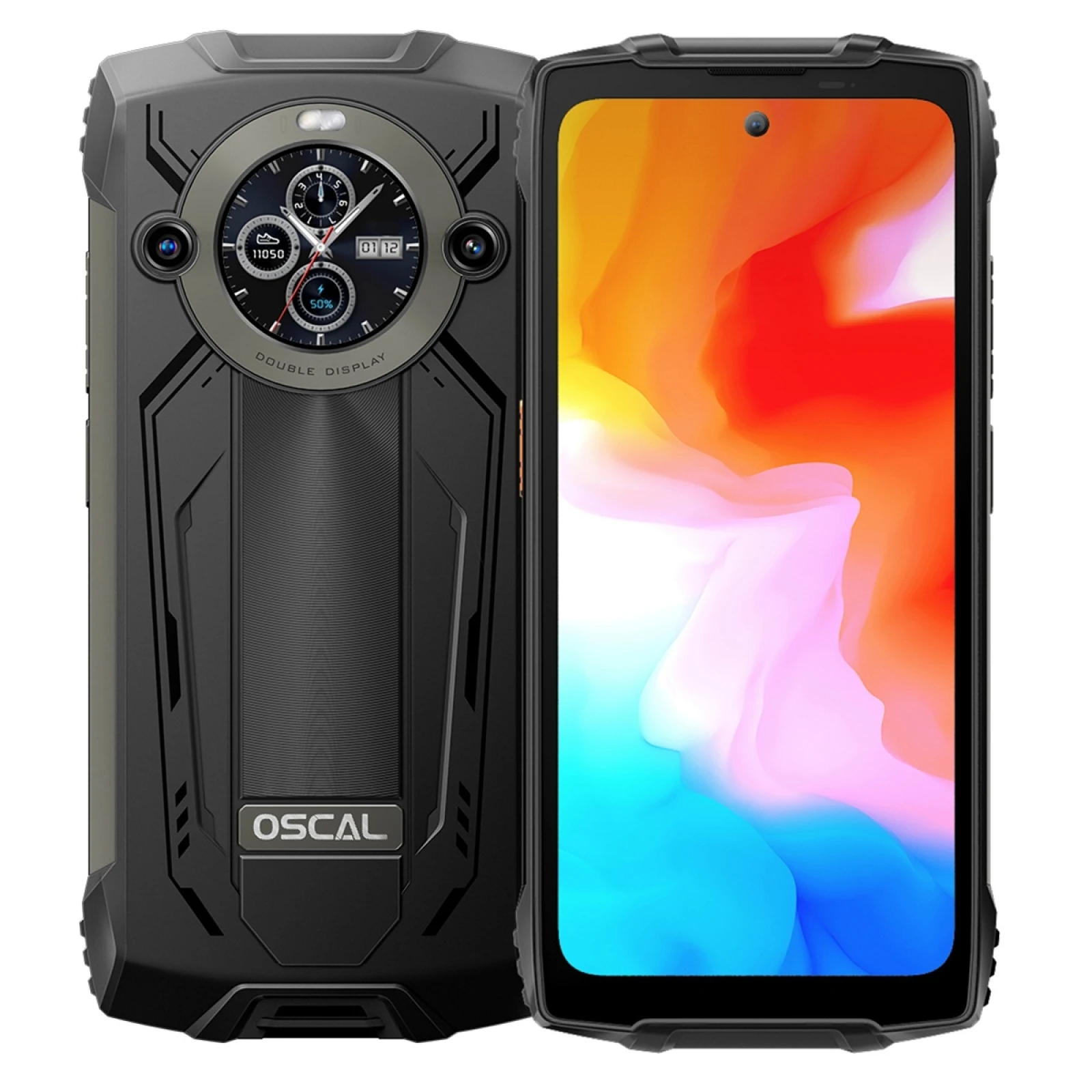 Blackview Oscal Pilot 2 8+16GB 256GB 黒色　Helio G99 アンツツ45万　日本語＋グーグルプレイ対応　タフネススマートフォン　本体 Blackview OSCAL PILOT 2 4G Rugged Smartphone 24GB+256GB 6.5
