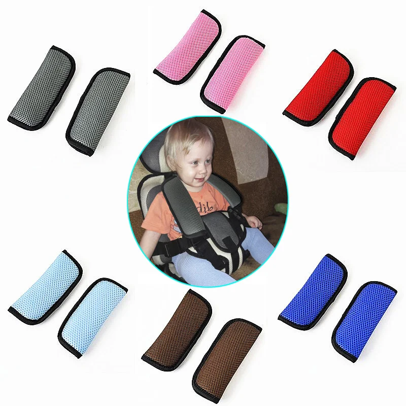 UniversalBabySafetyStrollerBeltCoversProtectorSoftSpongeCar