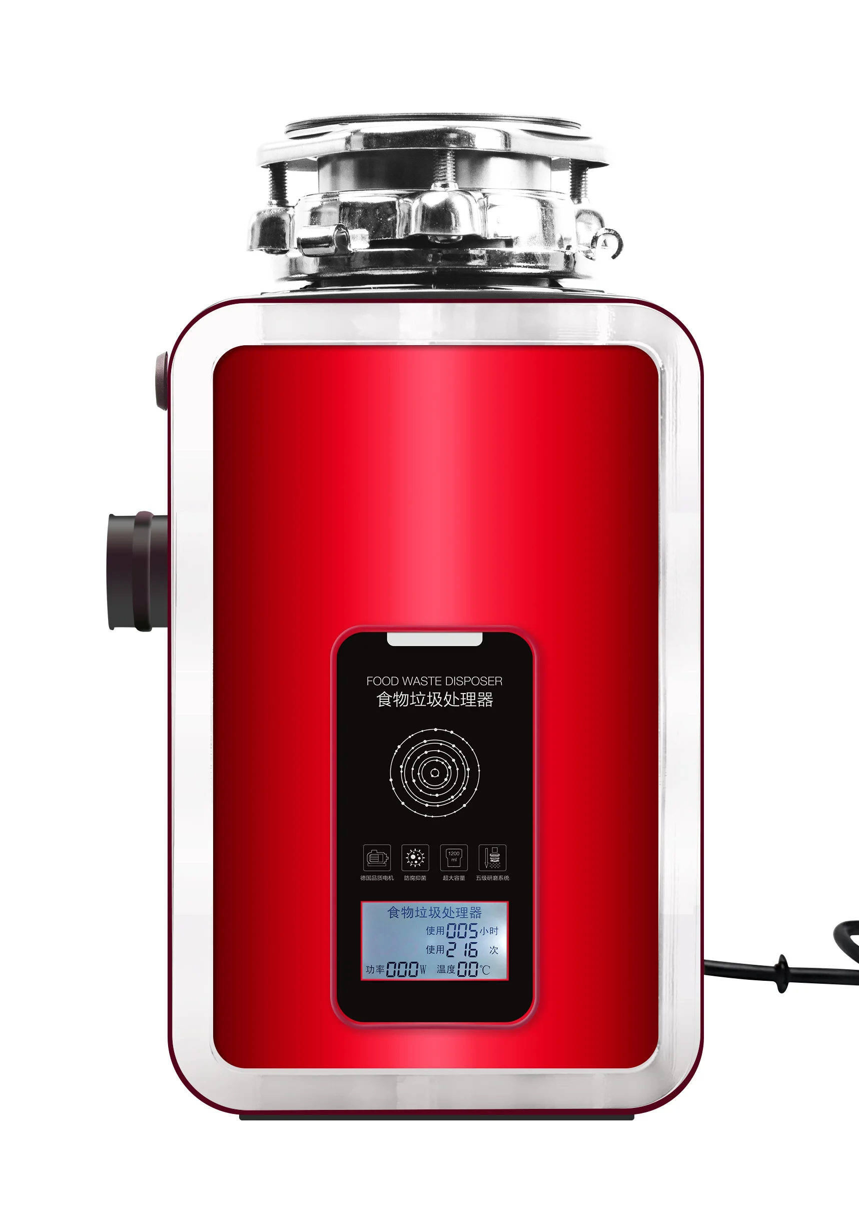 Kitchen Crusher Household Disposal Food Wastes Garbage Grinder Machine Food Waste Disposer 3