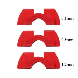 3PCS Front Fork Damping Pads for Electric Scooter - Rubber Shock Absorbers & Cushion Accessories (Red)