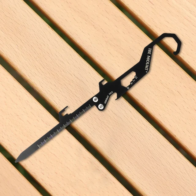 Foldable Stainless Steel Tent Pegs 3