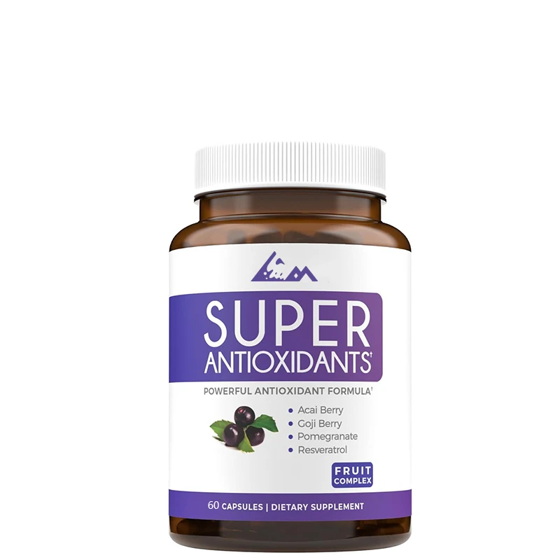 Super antioxidant supplements - Brazilian berries, goji berries, pomegranates, and trans resveratrol - skin care