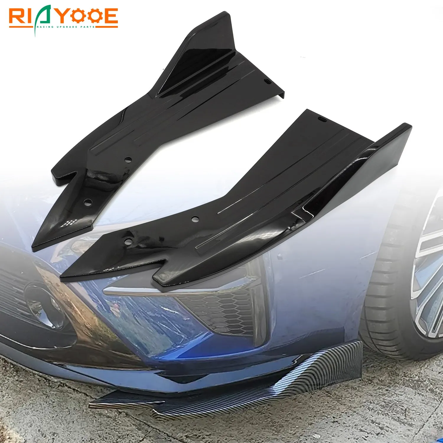 CarSideBumpersUniversalforFrontRearBodyKitWingSplitterBumper