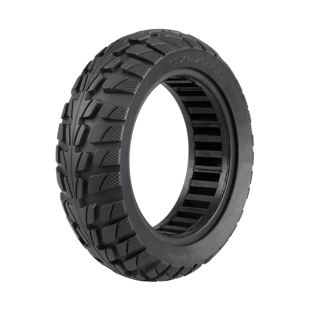 

10x2.7-6.5 Solid Tire 10 Inch Electric Scooter Explosion-Proof Tubeless Tire Front/Rear Off-Road Tire Inner Hollow Non-Pneumatic
