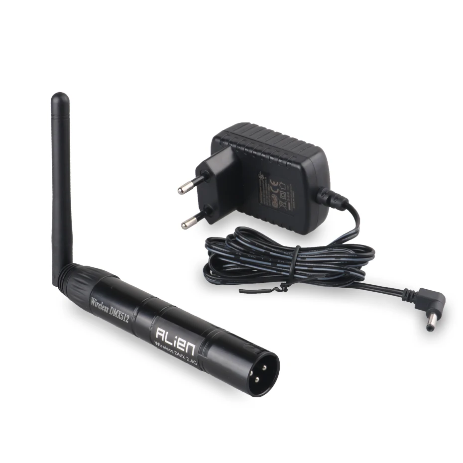ALIEN DMX512 Wireless Controller Receiver Transmitter 2.4G ISM Dif Communication Distance 300m for Stage Par DJ Disco Bar Lights 3