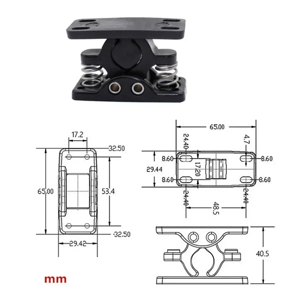 Hasp Lock Release Clamp With Spring Loaded Double Rollers Catch Drawers Easy Lock Roller Catch Stainless Steel Doors Drawers