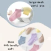 6 Pairs Children's Socks, Summer Thin Breathable Mesh Socks, Fashion Sports Socks For Spring Autumn, Students, Cotton Socks, 3