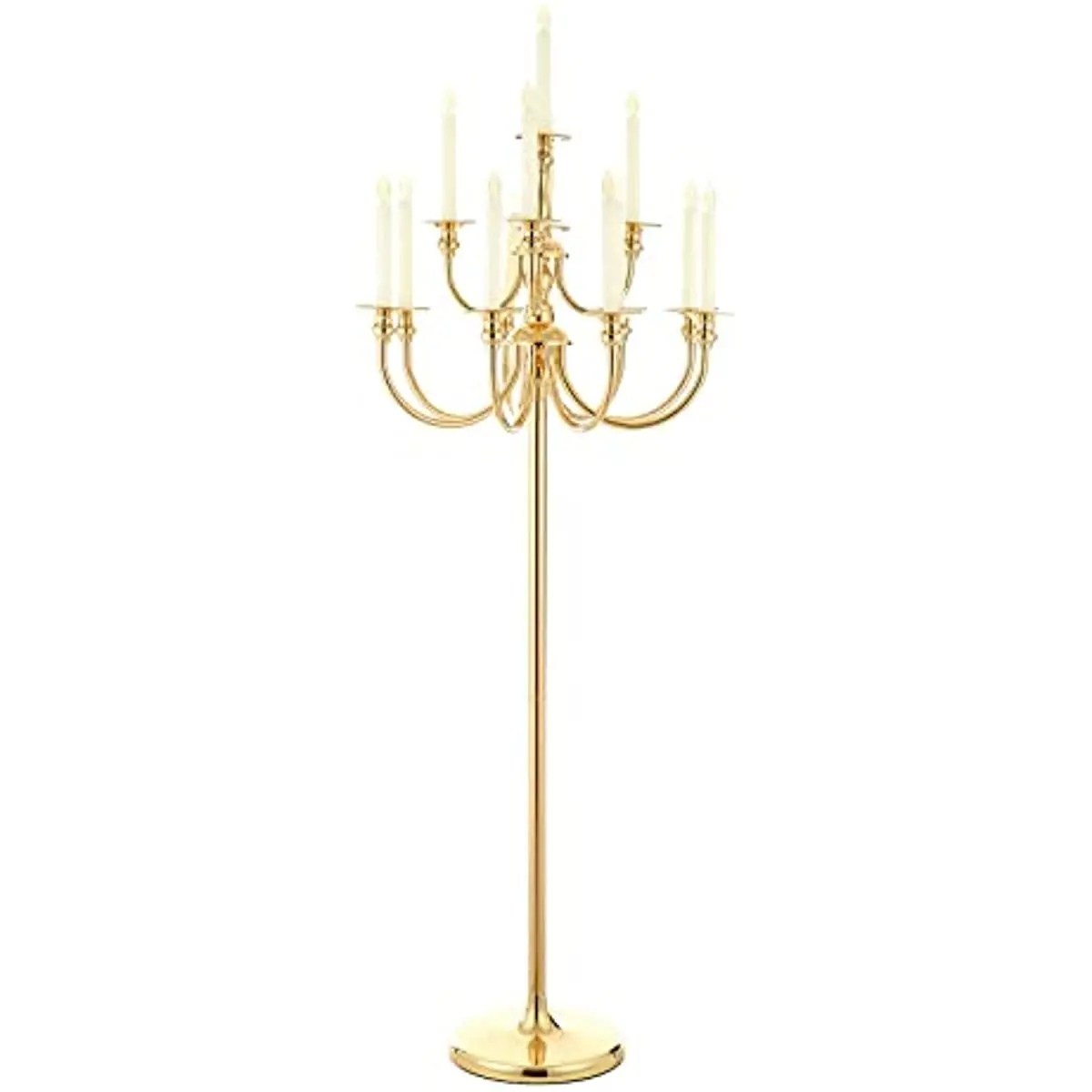48" Gold 13-Arm Floor Candelabra 1