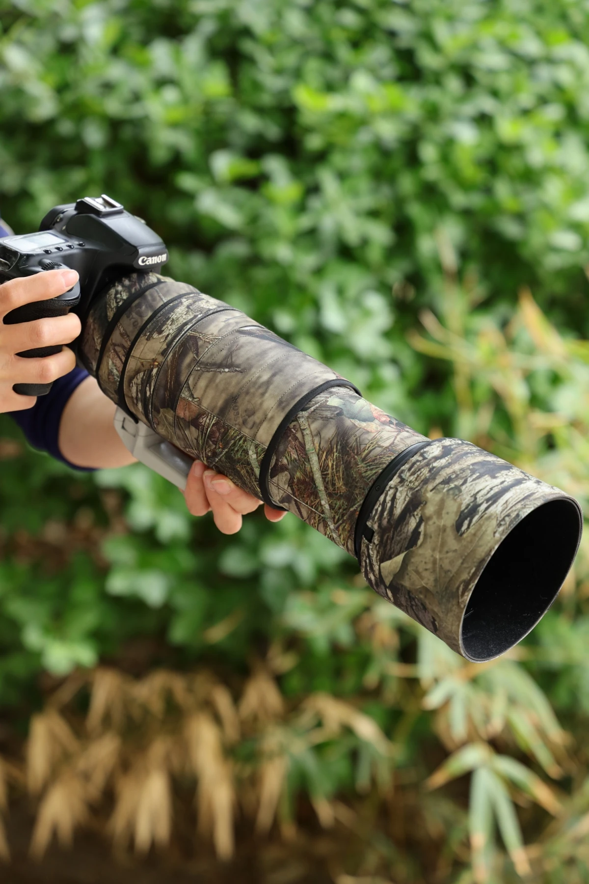 Rolanpro linsen mantel kleidung regenschutz für canon ef 400-4,5mm f2.6-2.0l ist ii usm schutzhülle slr kamera objektiv pistolen hülle – Detail 6