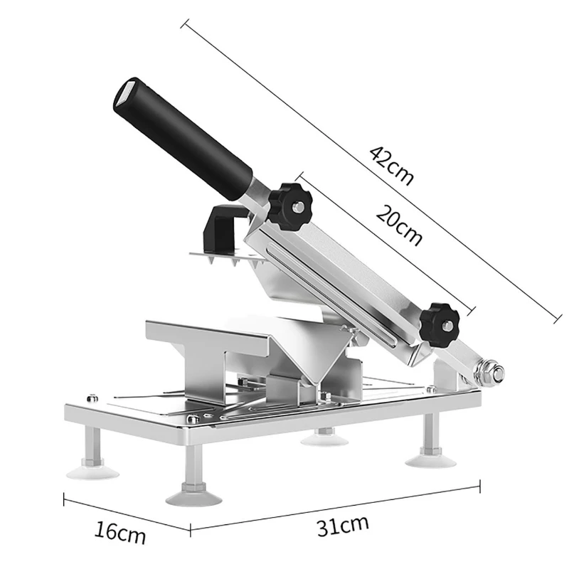 Food Slicer Stainless Steel Meat Slicer Bone Cutting Machine