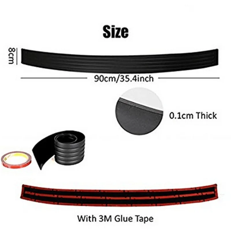 Universal 5D Carbon Fiber Car Spoiler DIY Styling Wing For Audi BMW Toyota Honda KIA Hyundai Opel All Vehicle Models