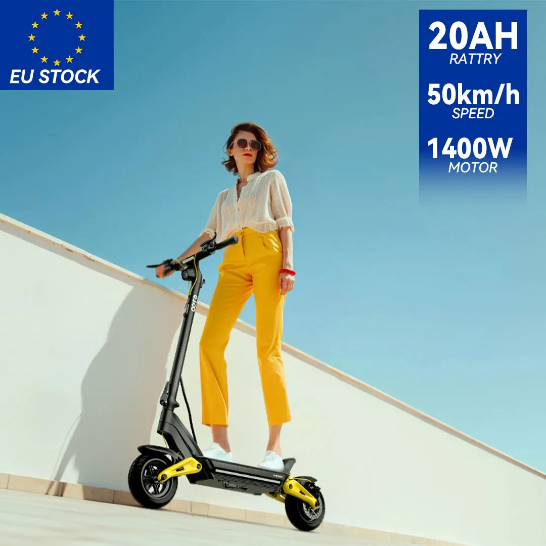 S10 1400W motor adult electric scooter China stock application control foldable remote function powerful front brake