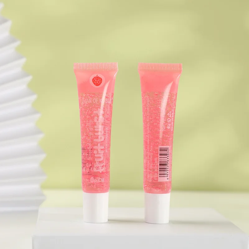 Lip Gloss Kawaii Fruity Care Oil Maquillage Cosmétique Facile à Porter  Transparent Hydratant Lipgloss For Girl Support Wholesale CustomizedLip Wish