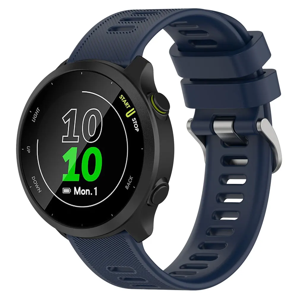 Premium 20MM Silicone Sport Watchband - Durable Strap in Vibrant Colors