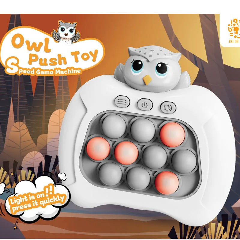 Console de jeu Pop Light Push rapide pour adultes et enfants, jouet  anti-souligné, Fidget électronique, lumières Bubble Pro avec boîte, chaud -  AliExpress