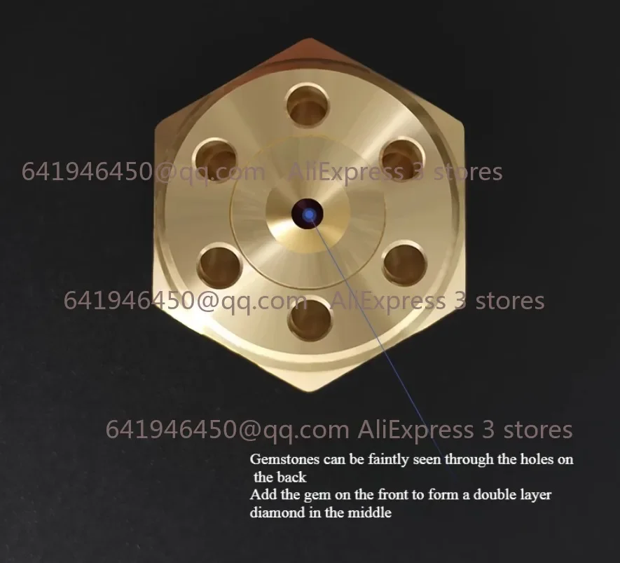 EDM Parts 0.192/0.195/0.215mm Molybdenum Wire Guider Ruby Diamond Guide Cooling Plate Panel for Medium Speed Wire Cut Machine