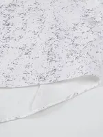 قميص ابيض بو لمعه 5