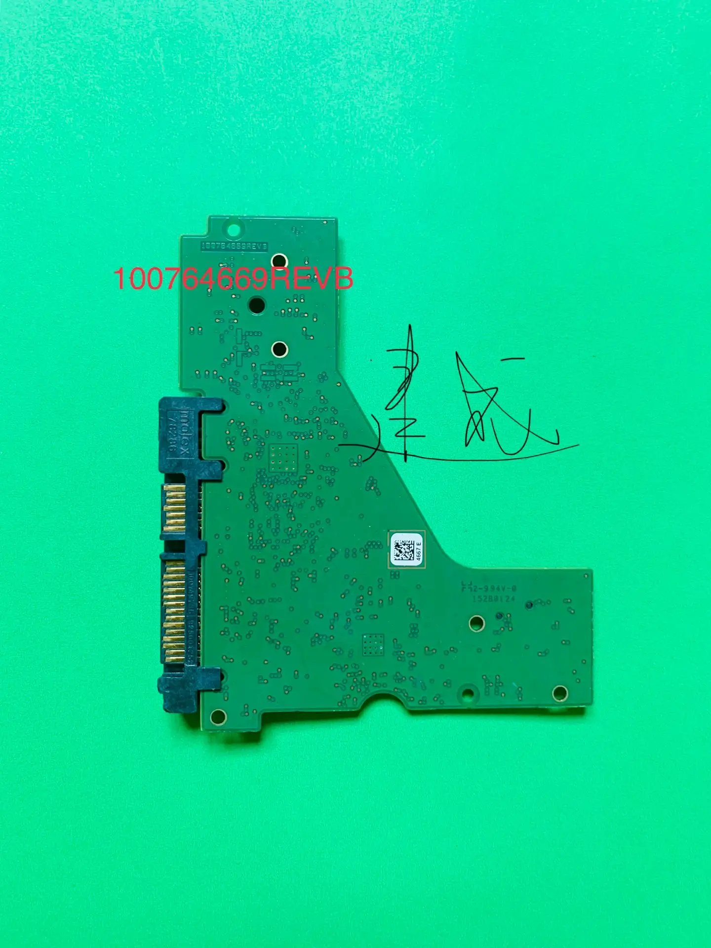 

hard drive parts PCB logic board printed circuit board 100764669 for Seagate 3.5 SATA hdd data recovery repair ST4000NM002-1HT17