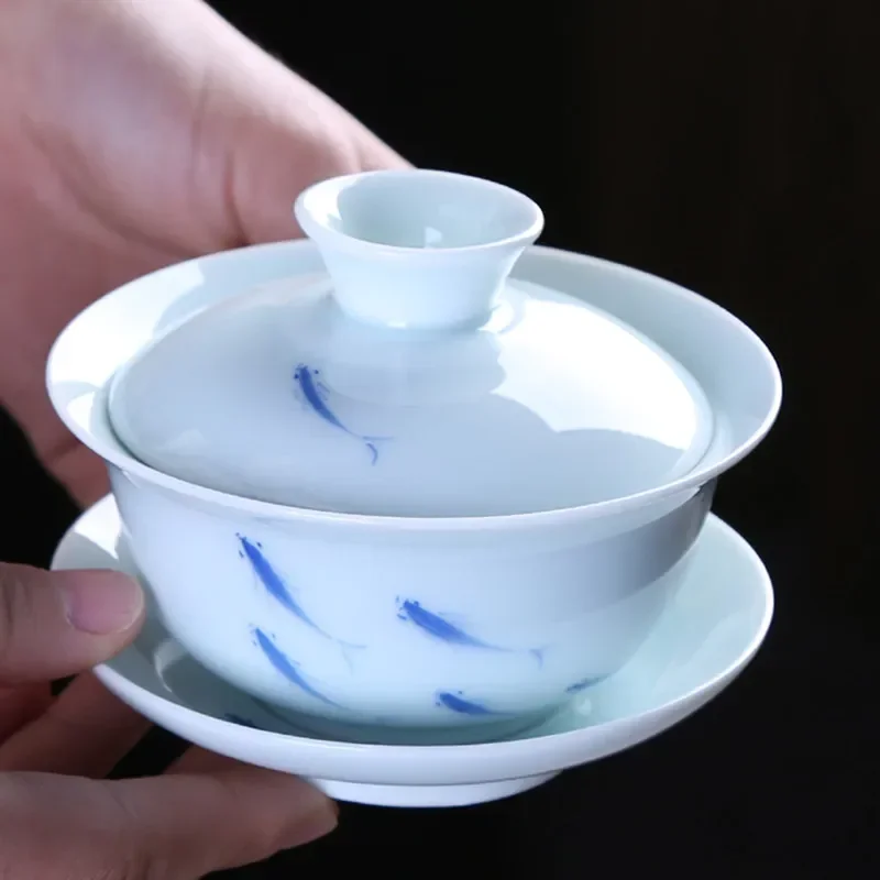 

Фарфоровые аксессуары для чая, ручная роспись, 130 мл