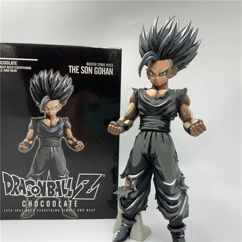 Generic Anime Dragon Ball Z Figure Gohan Super Saiyan Chocolate Black