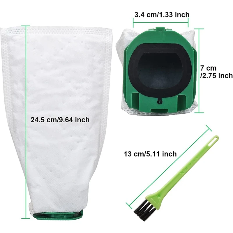 Hot 10 Pieces Replacement Bags for Vorwerk Cleaning Bag for Kobold VB100 Vacuum Cleaner Dust Bags