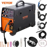 VEVOR MIG Welder 250/160/200/270A TIG Arc Welder 3 in 1 Welding Machine Stick IGBT DC Inverter  Digital Display Combo Work 1