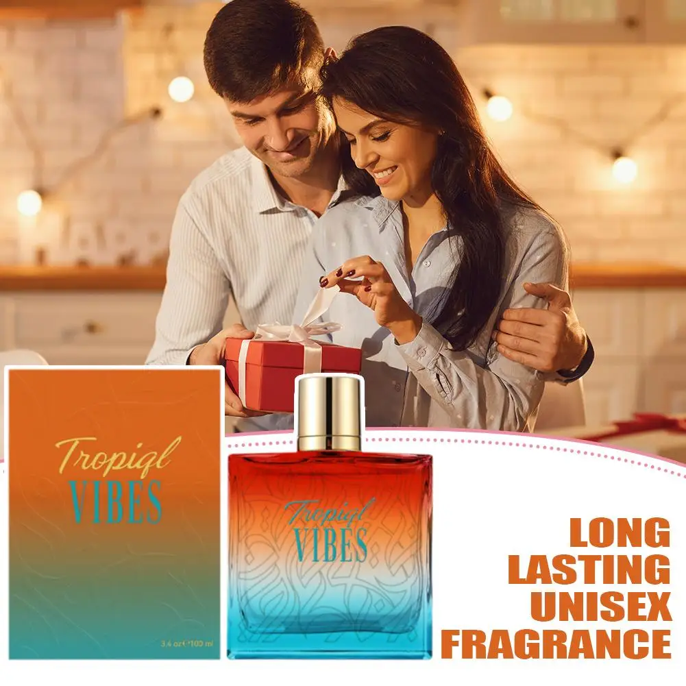 Fragrância Unissex Rayhaan Tropical Vibes, Aroma Frutado Tropical de Longa Duração, Eau De Toilette de Ilha Tropical Fresca 6