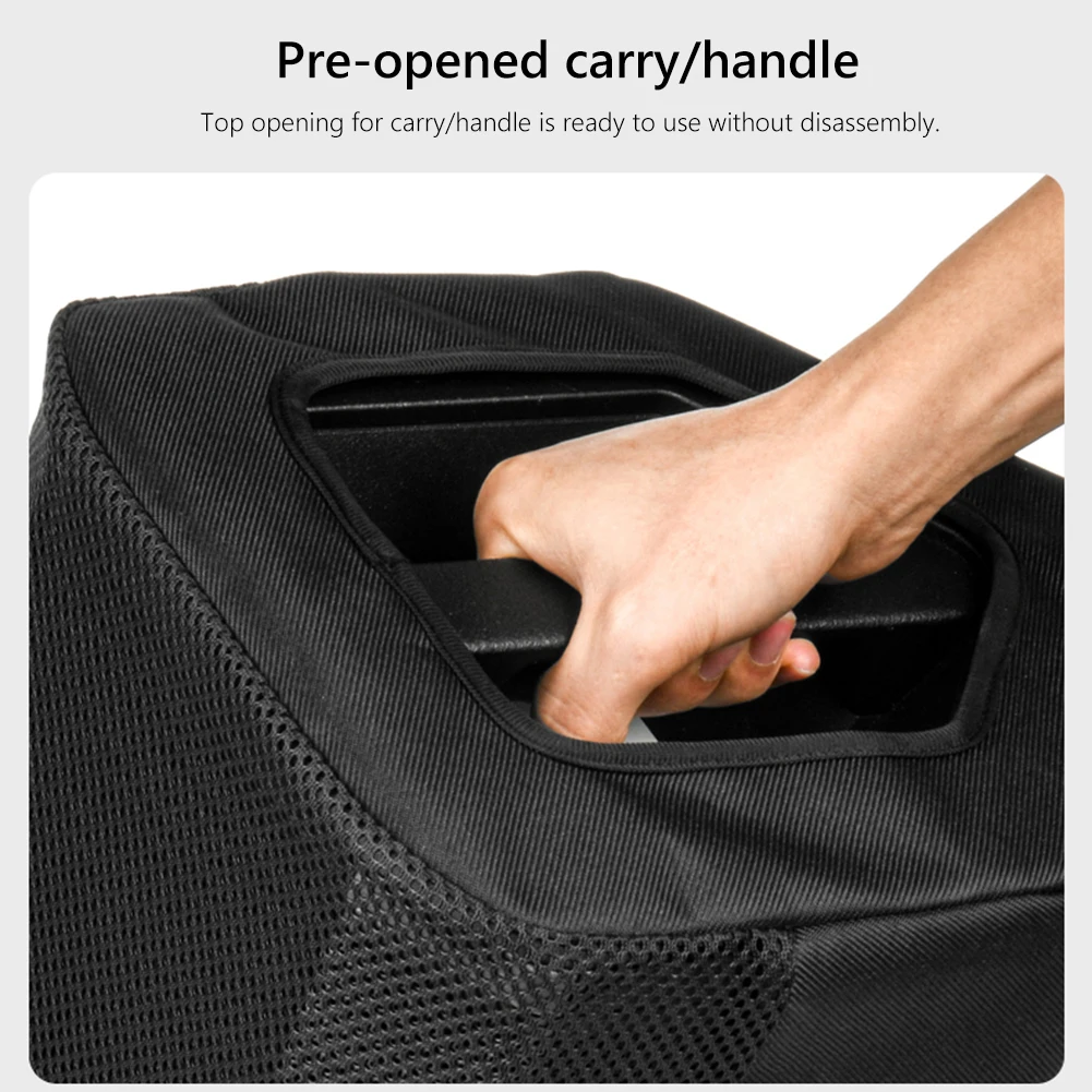 Dust Case with Handle Speaker Cover Top Opening Protective Dust Cover for Bose S1 Pro+ 2023/for Bose S1 Pro 2018 Speaker