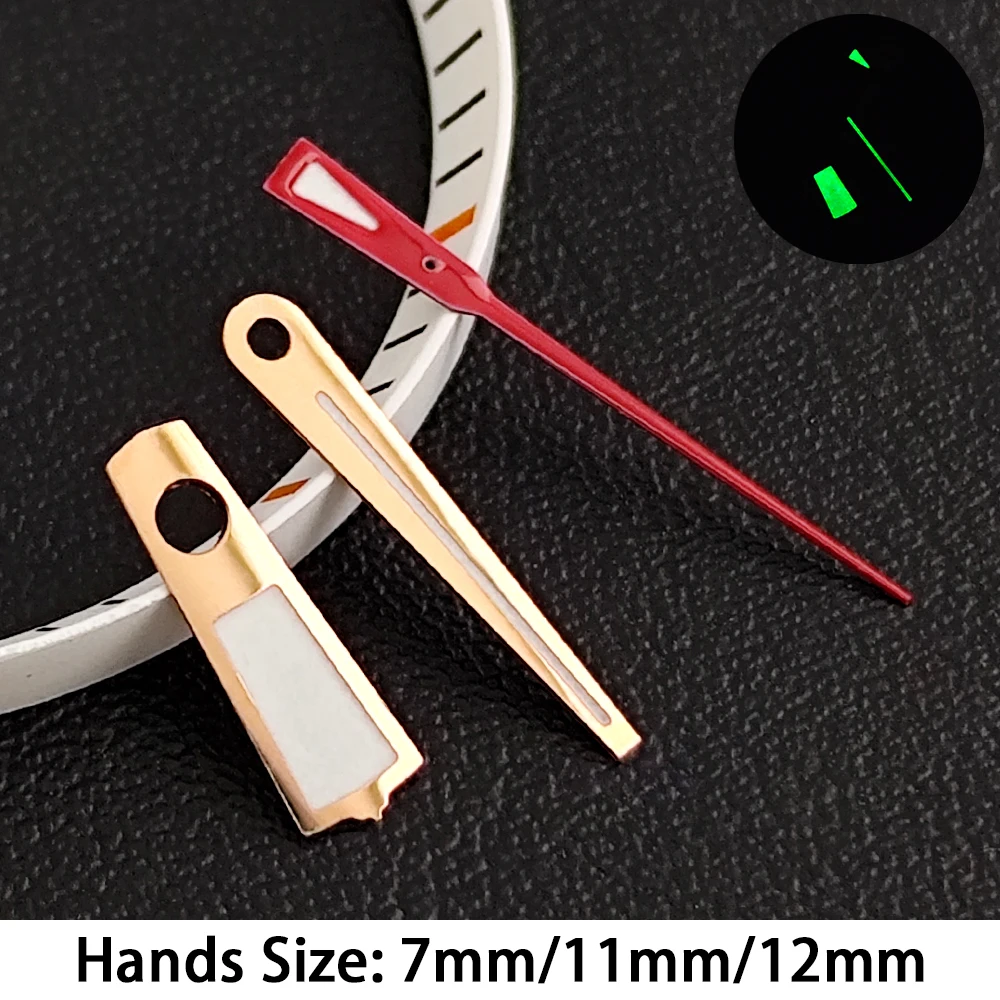 Green Luminous Watch Hands for Mechanical Movements - Replaceable Accessories