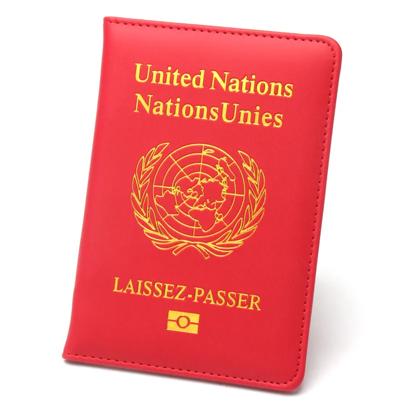 United nations passport holder/big red