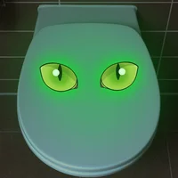 Creative Glowing the Dark Eyes Waterproof Stickers Perfect for Bathroom Toilet Wall Decoration Also Great Car Stickers 3