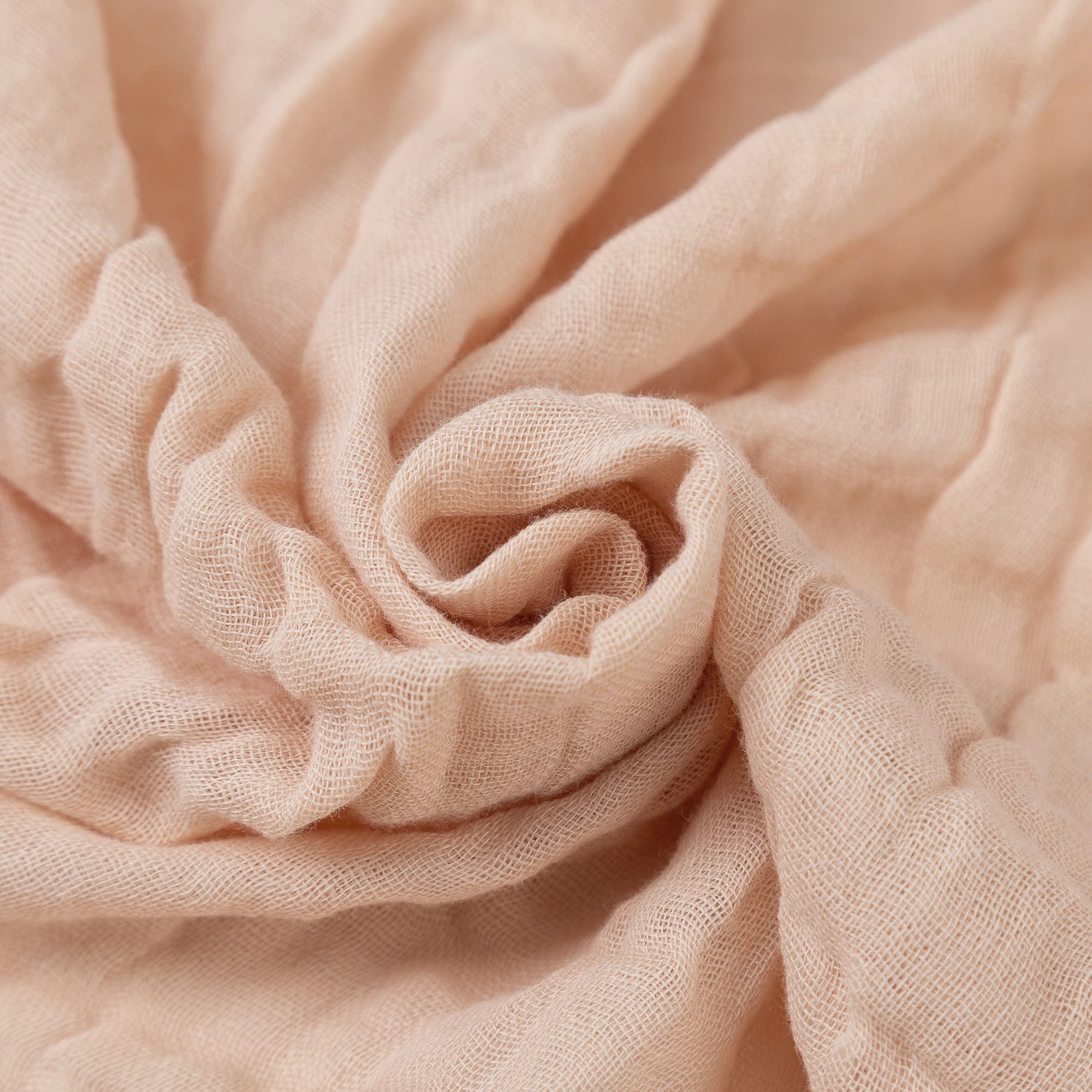 100cm*100cm 2 Layers Baby Receive Blankets Newborn Muslin Cotton Swaddle Bedding Infant Bath Towel Sleeping Mat Birthday Gift 5