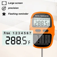 Candy Thermometer Big Screen Kitchen Meat Cake Milk BBQ Cooking Home Thermometer 2