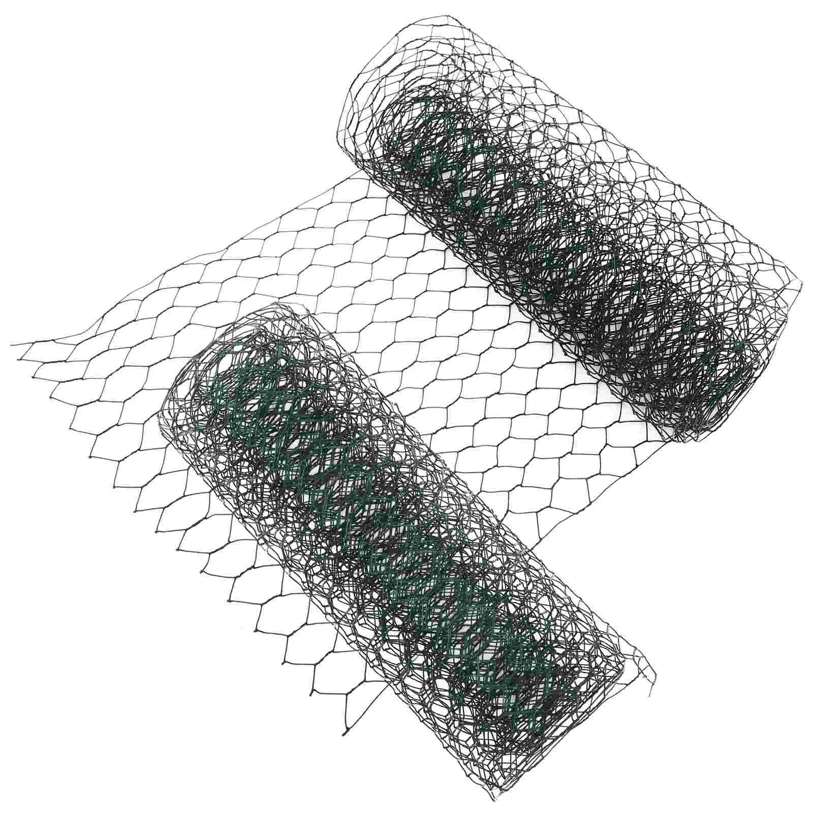 Green Iron Chicken Wire Floral Arrangements Plant Cages Garden Supplies Craft Material Wire Mesh Netting Bouquet Design