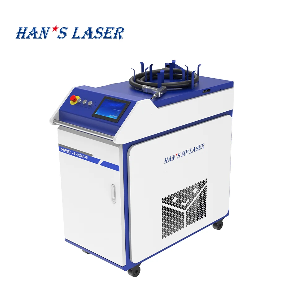 

Портативный лазерный сварочный аппарат Hans Laser, 1000 Вт, 1500 Вт, 2000 Вт, легкое управление, небольшой аппарат с ручным управлением, меньше места, occpy