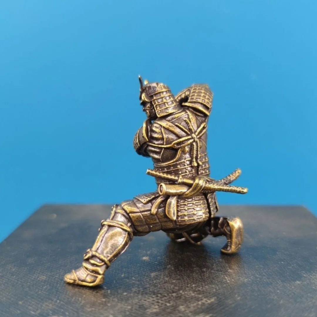 Brass Samurai Incense Burner Incense Insert Home Indoor Thread Incense Burner 3