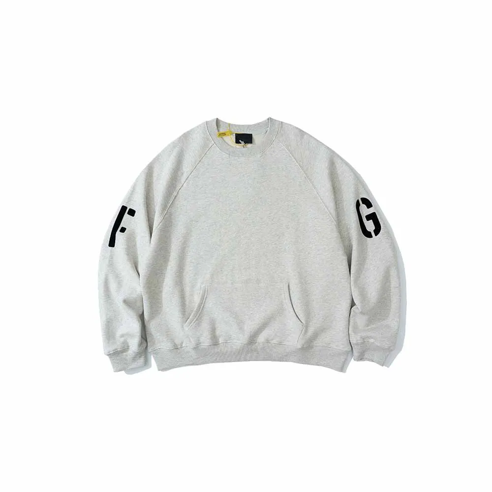 7th Collection FG7C New Sweatshirt Men's Hip hop Streetwear Pullover FG  Letter Sleeve Hoodies Thick Sweatshirt - AliExpress