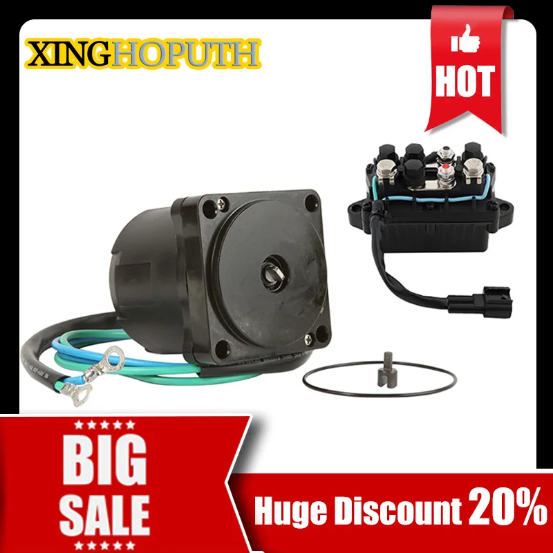 64E-43880 Power Trim Tilt Motor E Relè Per Motore Fuoribordo Yamaha 67H-43880 64E-43880 Muslimate 115-225 Hp 67H-43880-00