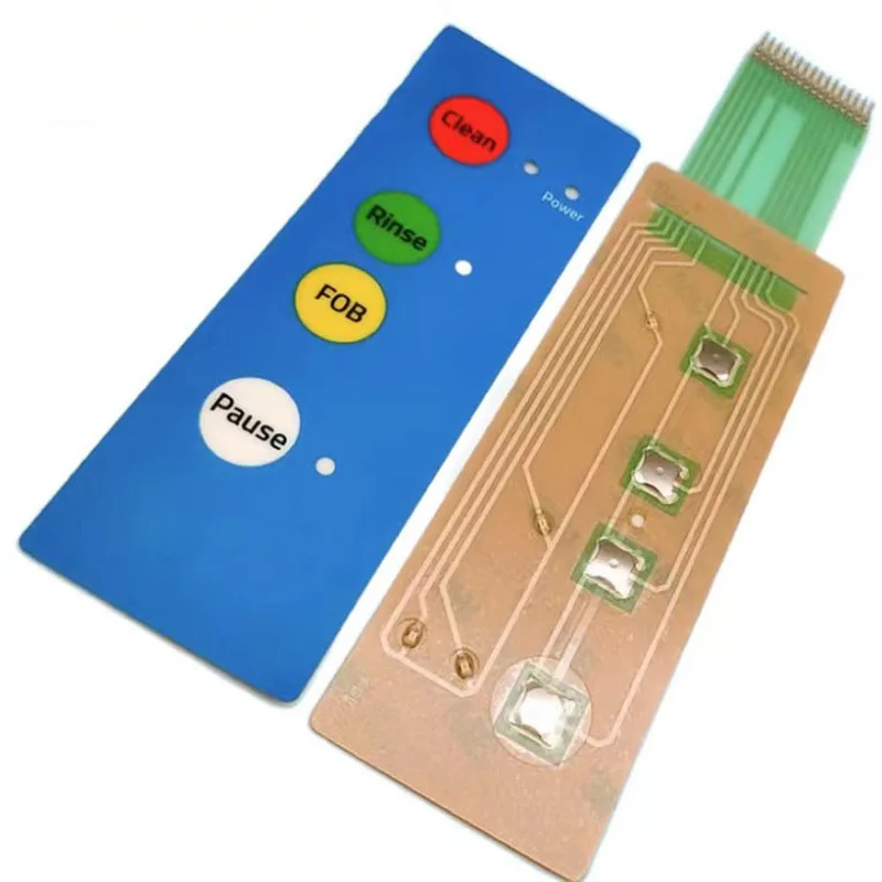 Electronic toy film circuit Membrane switch waterproof button Membrane switch