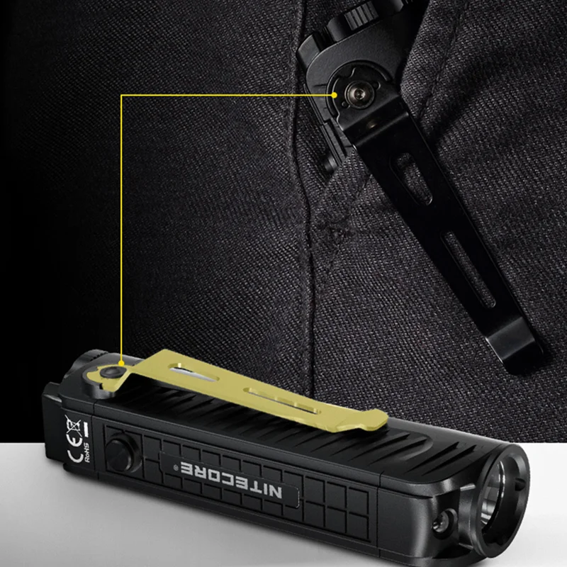 NITECORE P18 Tactical Flashlight XHP35 HD 1800 lumen beam throw 182 meters search reacue light With