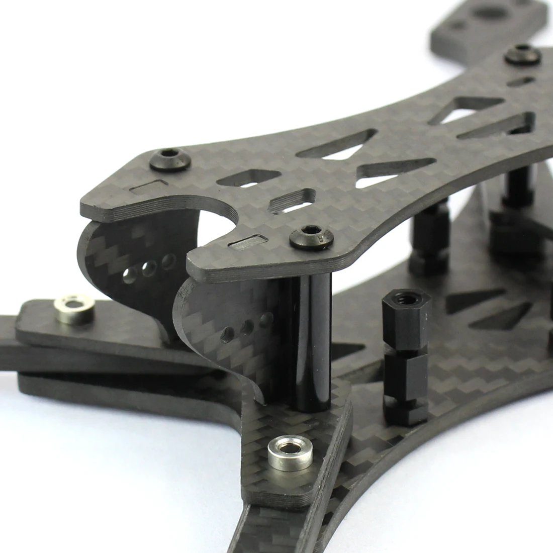 JMT 220mm Radstand Rahmen Kit 5 Zoll Carbon Faser Rack für DIY FPV Racing Drone Quadcopter – Detail 16