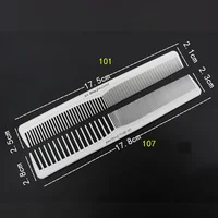 Professional Hair Cutting Comb Anti-static Flat Head Cutter Comb FineTooth Haircut Brush Salon Tools Barber Hair Accessories 2