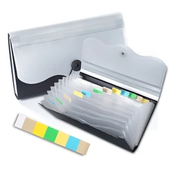 Cartella per fisarmonica B5 portafoglio espandibile portafoglio per documenti cartella per ricevute