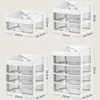 Drawer Makeup Organizer Large Capacity Plastic Makeup Storage Box Lipstick Holder Large Capacity Office Supplies Storage Box 5
