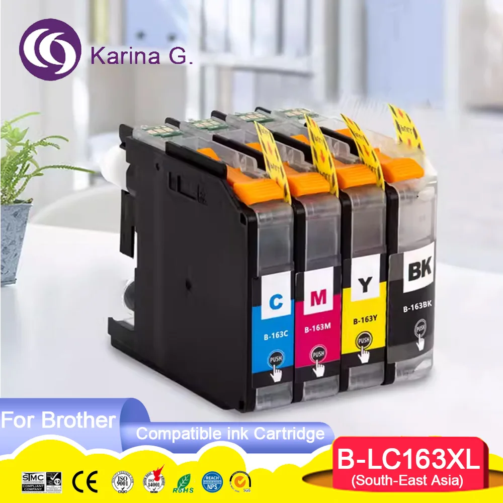 LC161 LC163 Compatible Color Inkjet Ink Cartridge for DCP-J152W/J552DW/J752DW M