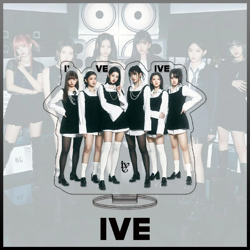 KPOP IVE Acrylic Stand New Album I ve IVE HD Printed Photo Figures Standing Desktop Decorative YUJIN GAEUL LIZ REI Fans Gift
