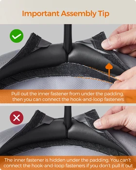 Feandrea Pet Bed, Cat Hammock, Elevated Cat Bed for Multiple Cats, with Removable Washable Mesh, for Pets up to 20 lb, Oval 2