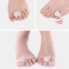 1 Pair Toe Separators Toe Silicone Bunion Guard Foot Care Orthopedic Finger Toe Separator Correction Pad Foot Care Tool 5